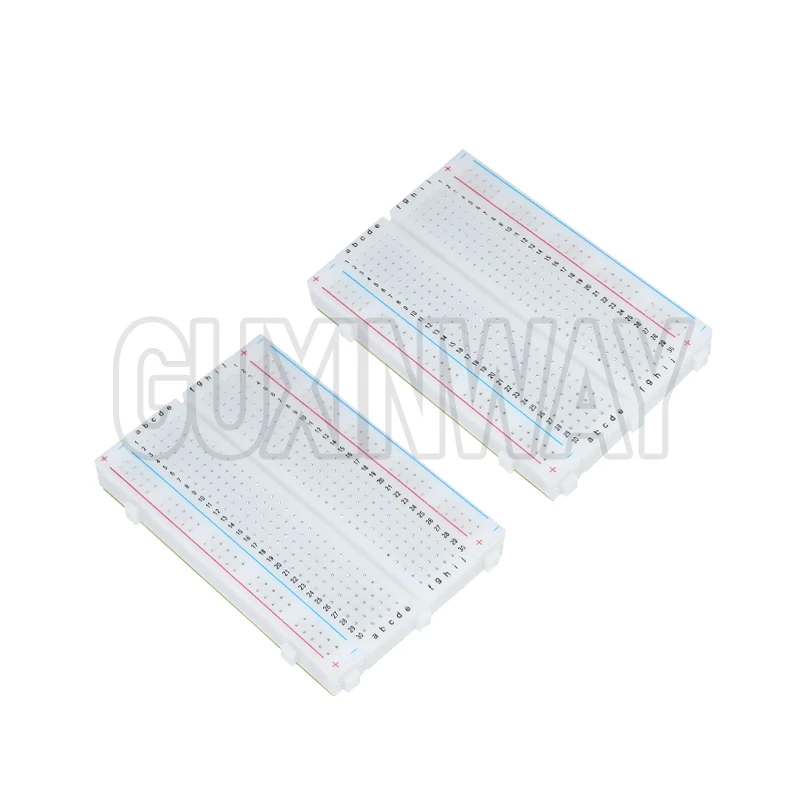 1-10pcs 400 Tie Points Solderless PCB Breadboard Mini Universal Test Protoboard DIY Bread Board for Bus Test Circuit Board