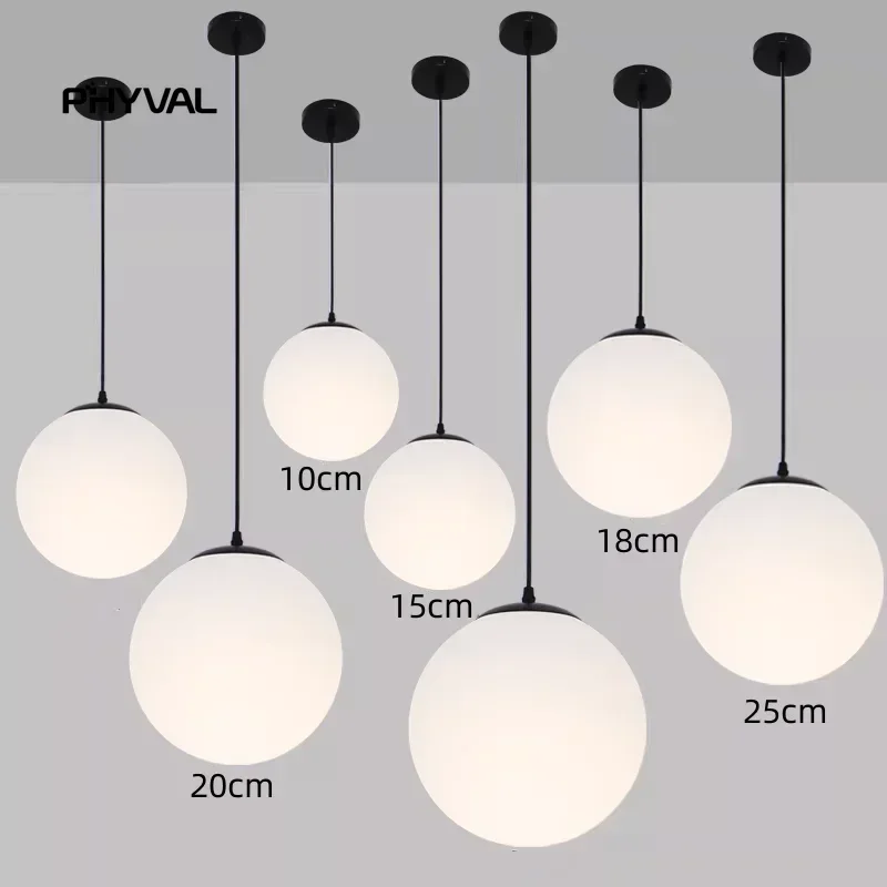 

Подвесные светильники в виде глобуса, золотистые/черные стеклянные лампы для бара, ресторана, декоративное освещение, для спальни, детской подвесной светильник