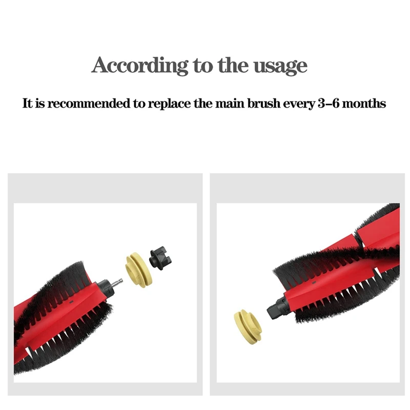 Replacement Parts Roller Brush Compatible For Xiaomi Roborock S4 S5 S5max Robot Vacuum Cleaner Accessories