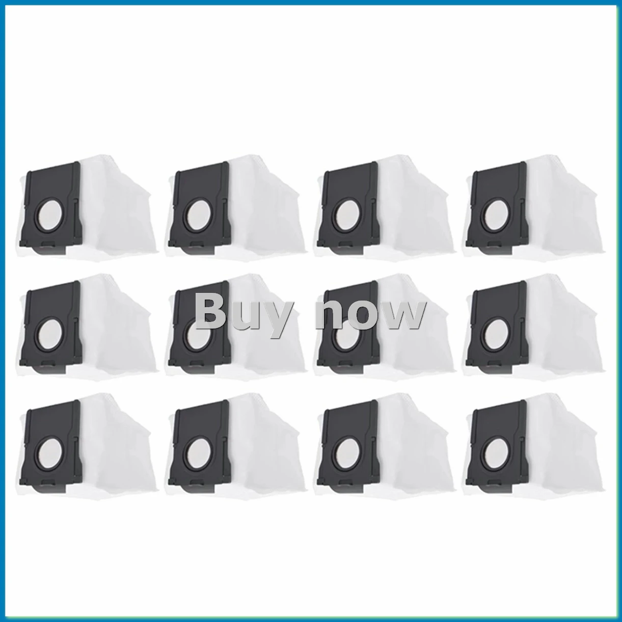 12PCS Dust Bag Replacement Parts for Bot X40 /X40 Pro/ X40 Ultra Vacuum Cleaner Non-Woven Garbage Bags-ABHG