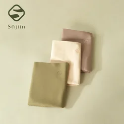 SUJIIN Women's Panties Seamless Invisibles Briefs Mid Waist 5A Antibacterial Breathable Moisture Wicking Female Underwear N185