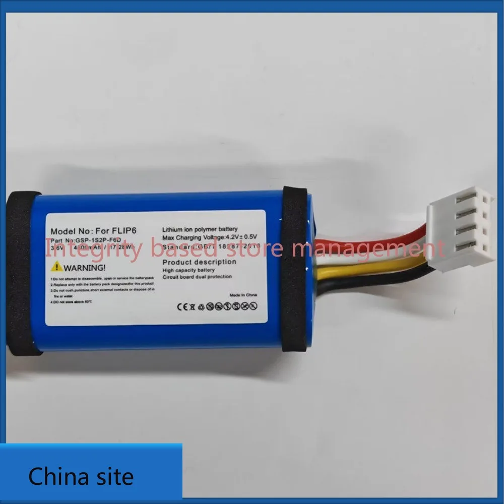 New high quality batteries for jbl flip 6 kaleidoscope bluetooth speaker  gsp-1s2p-f6d music speaker battery