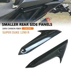 For KTM 1290 Super Duke R Superduke 1290 2014 - 2017 2018 2019 100% Carbon Fibre Smaller Rear Side Panels Motorcycle Accessories