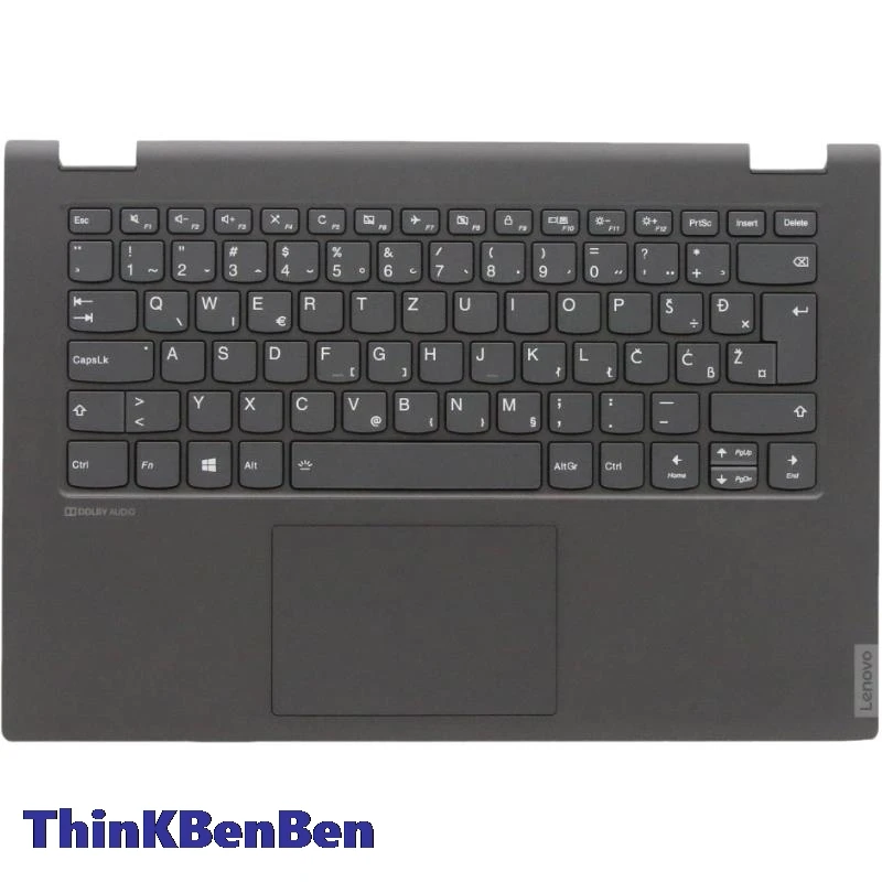 

SI Slovenian Backlit Keyboard Black PL Upper Case Palmrest Shell Cover For Lenovo Ideapad Flex C340 14 API IWL IML 5CB0S17374