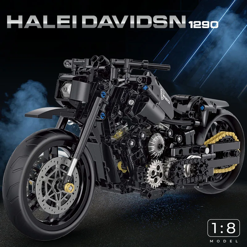 harley-street-fighter-motorcycle-model-building-toy-mechanical-set-creative-display-children's-gift-boys-assembly-blocks