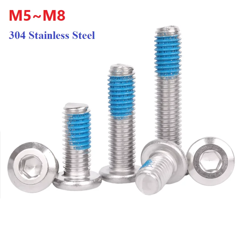 Flat Round Head Hex…