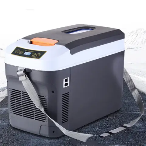 차량용 이중 목적 미니 냉장고, 가정용 안전 블랙, 테이블 위 트럭, 25L, 220V12V24V