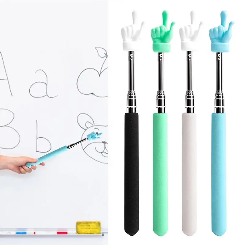 Retractable Teacher Pointer Telescopic Teaching Pointer Stick For Classroom Gift For Teachers Presenter Extends Design Classroom