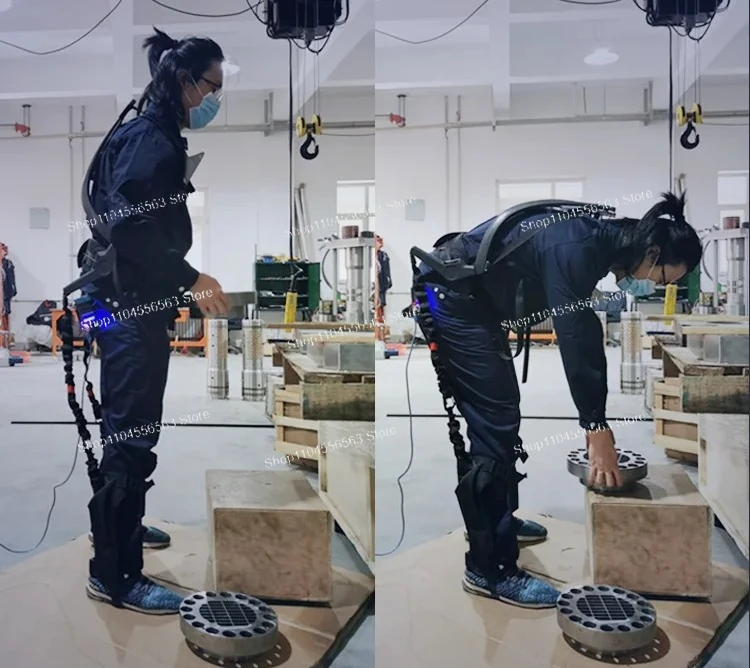Exoskeleton Wearable Lifting Exo Suit Work Firemen Tactical Robot Military Industrial Exoskeleton Suit Waist Shoulder Support