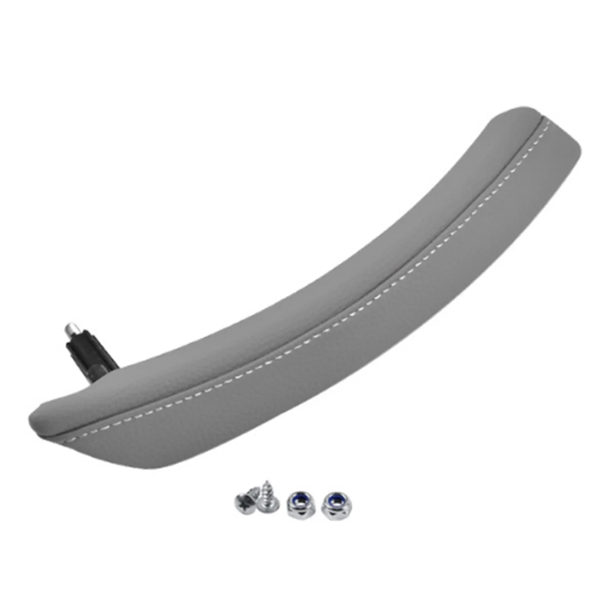 Car Left Side Front Door Inner Pull Handle Armrest Cover Assembly 51416983667 for E60 E61 2006-2010 RHD Grey