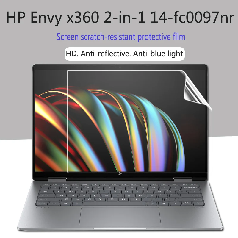 

For HP Envy x360 2-in-1 computer screen protective film 14-inch 14-fc0097 touch notebook screen HD scratch-resistant blue light.