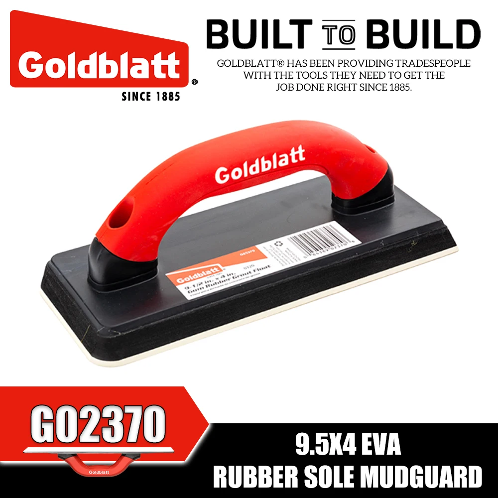 GOLDBLATT G02370 G02723 Gum Rubber Grout Float Soft Grip Multiple Sizes  Construction Tools