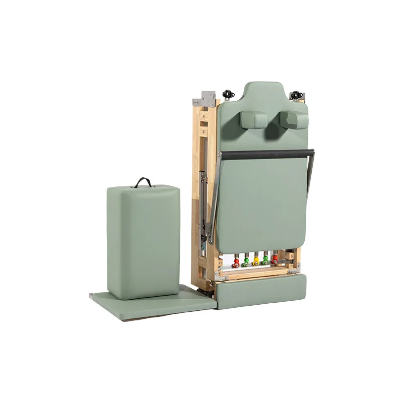 New Arrival Foldable Wood Pilates Reformer, Space-Saving for Full Body Workout