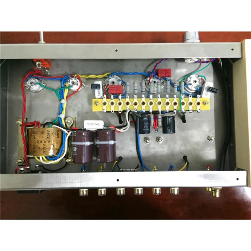 6N2 6P1 Deluxe Tube Bile Machine Fever Kit Finished Bile Rectifier Power Amplifier Dragon and Phoenix Ball Art
