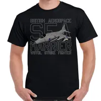 British Aerospace Sea Harrier Jet Fighter Men T-Shirt Short Sleeve Casual Cotton O-Neck Summer T Shirt