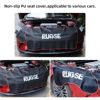 Rumagnetic Magnetic Fender Protector Cloth Pad Easy Clean 3-Piece Full Protection Anti Scratch Rubbing Mudguard Fit Different Cars