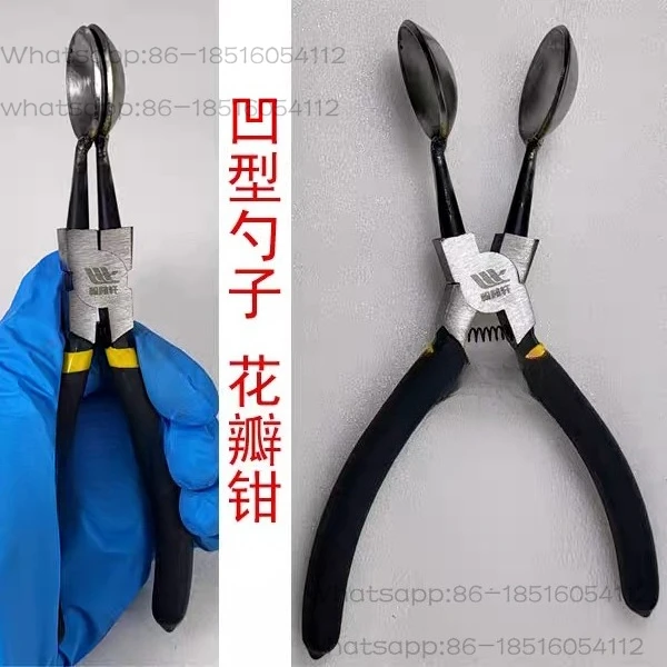 

Concave, Convex Petal Pliers, Lampmaker Thermoplastic Glass Tool