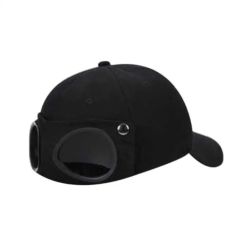 39BD Baseball Cap for Men Women Running Workouts Outdoor Activities All Seasons 2 In 1 Glasses Goggles Color Hat