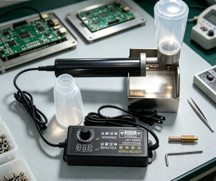 Portable Handheld Electric Manual Dual Purpose Leather Edge Coating Device Craft Edge Finishing Equipment for Leather Work
