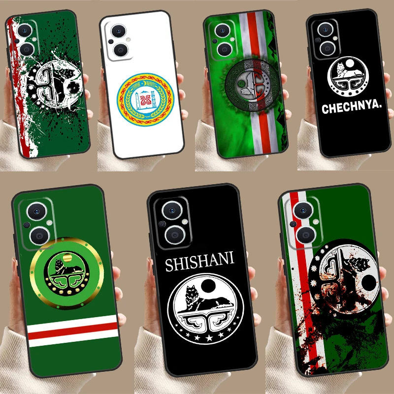 Chechnya Chechen Flag For OPPO Find X6 Pro X5 Lite X2 X3 Neo OPPO Reno 10 Pro 11 11F 4Z 5Z 8T 4 5 6 8 7 Lite Case