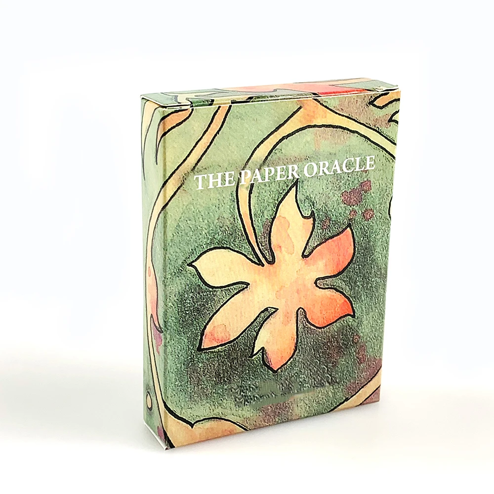 8.8*6.3cm The Paper Oracle Cards 43 Pcs Cards Divination Deck Cards Game English Vision Edition Board Playing Game For Party