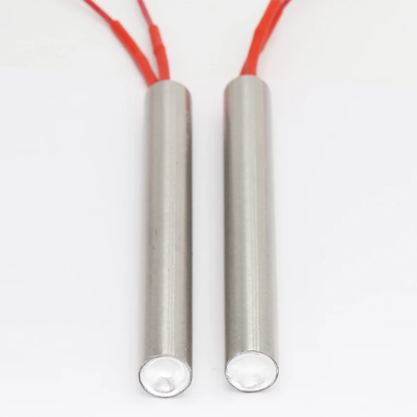 10Pieces 12*120mm 230V/280w Cylinder Tubular  Electric Mold Heating Pipe Element Single End Cartridge Heater