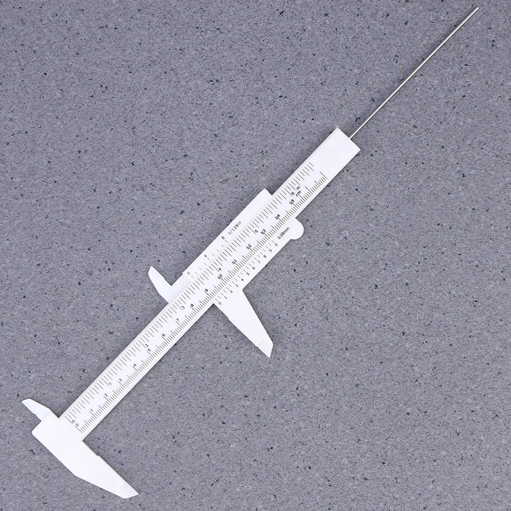 

4 Pcs Micrometer Caliper Measuring Tool Measure Gauge Vernier Mini Ruler Calipers