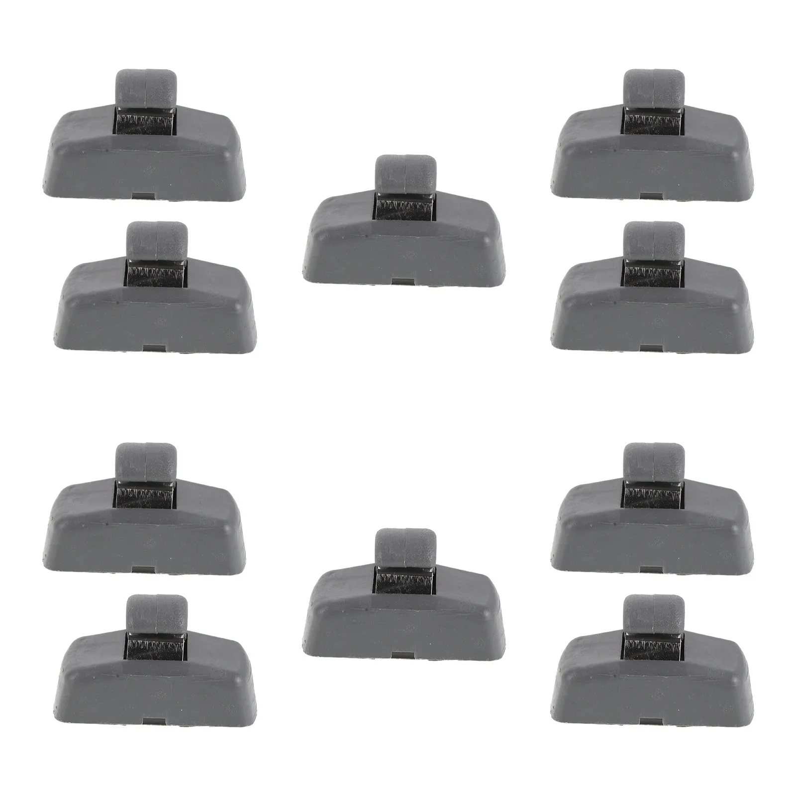 10Pcs Sun Visor Clip Retainer Holder ABS Plastic Replacement Sun Visor Support Clips for Golf Car