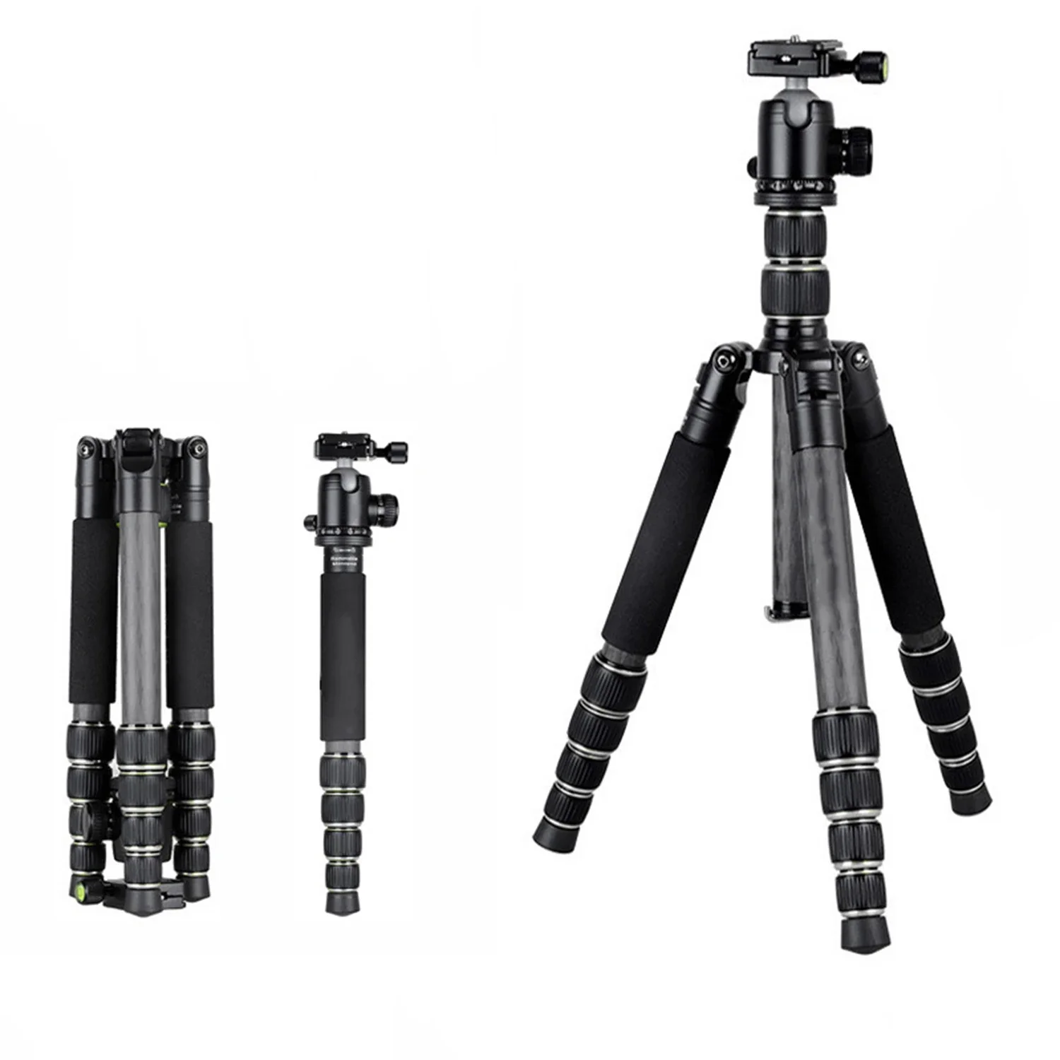 Tripod Carbon Fiber Detachable Monopod Tripod