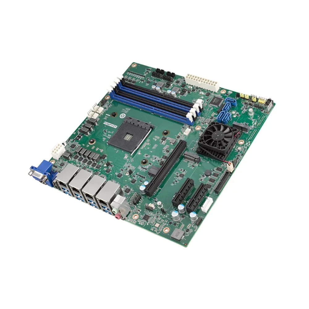 

Advantech AIMB-522 AMD AM4 DP/VGA DDR4 2025 года поддерживает промышленную материнскую плату MicroATX с тройными дисплеями