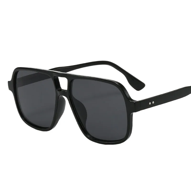 خمر الطيار النظارات الشمسية النساء أزياء جسر مزدوج لون الحلوى نظارات شمسية العلامة التجارية العصرية تصميم الكورية نمط ظلال