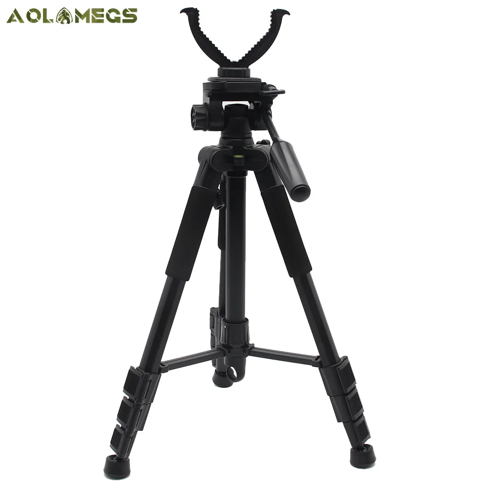 Outdoor Hunting Accessories Tripod For Hunting Shooting Stick Rack Aluminum V-Yoke Shooting Rack Universal Camera Tripod