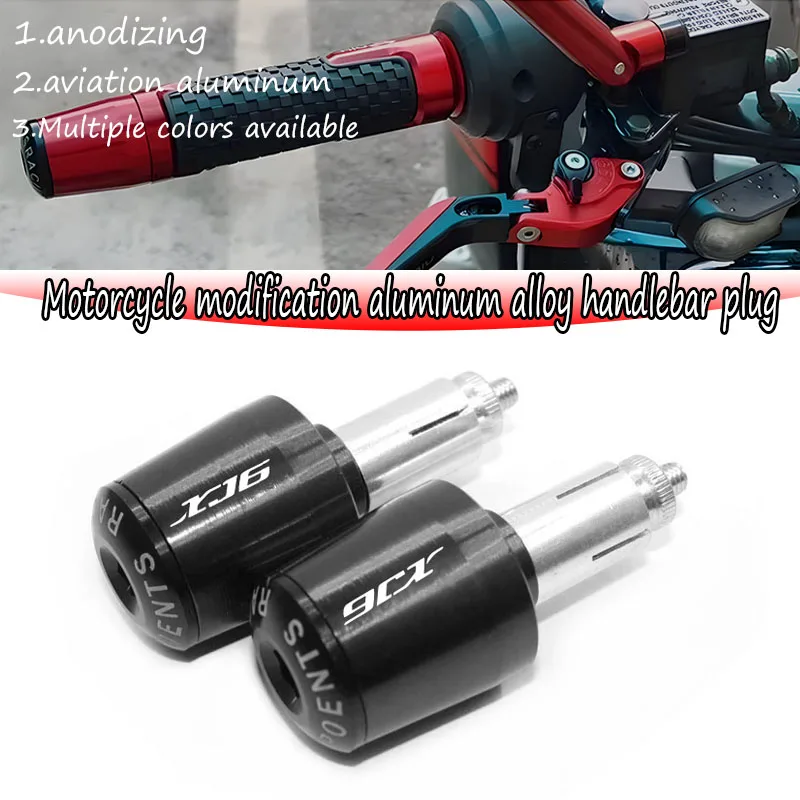 CNC Motorcycle Handle Bar End Weight Handlebar Grips Cap Anti Vibration Silder Plug For Yamaha XJ6 N / XJ6 DIVERSION Accessories
