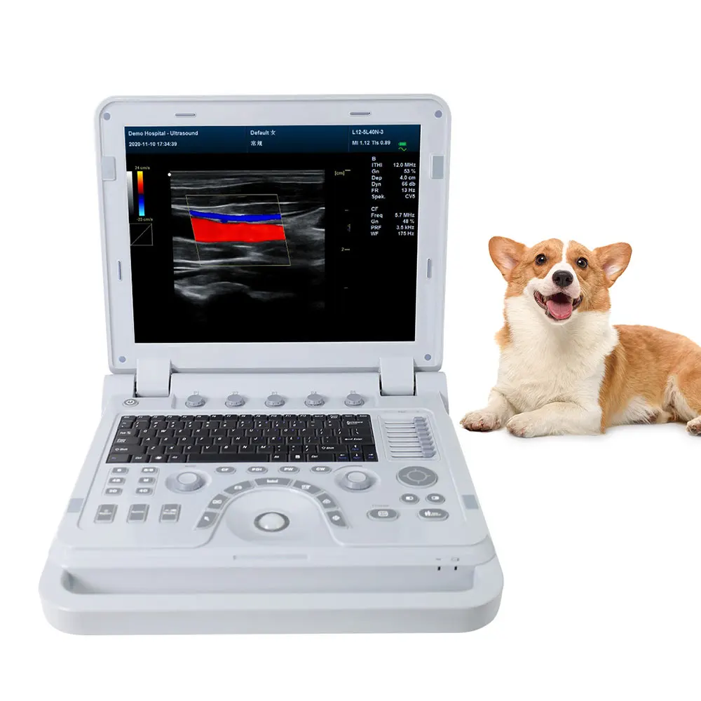 CONTEC CMS1700A VET Clinic Ultrasound Machine Pet Ultrasound Machine Portable Veterinary Ultrasound For Animal