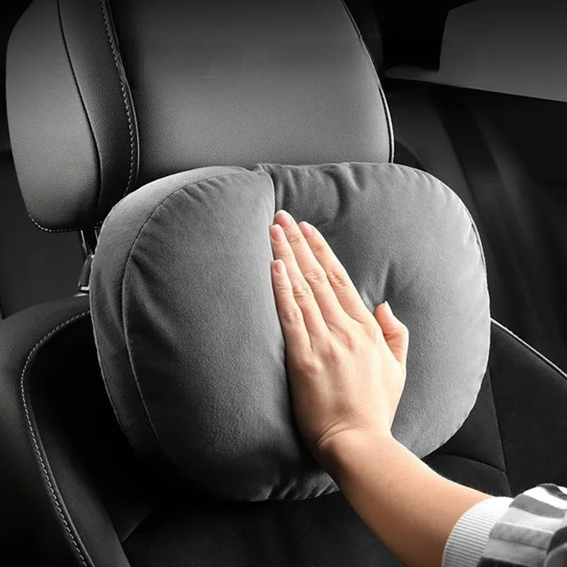 

Top Quality Car Headrest Neck Support Seat / Maybach Design S Class Soft Universal Adjustable Car Pillow Neck Rest Cushion