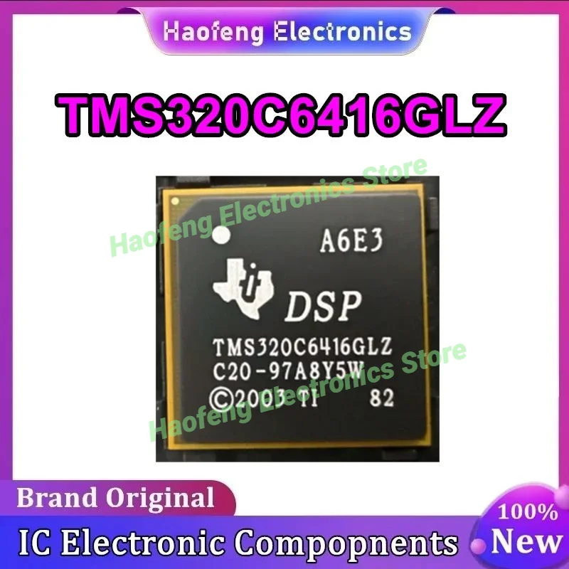 

TMS320C6416GLZ TMS320C6416 Чипсет BGA IC Новый на складе