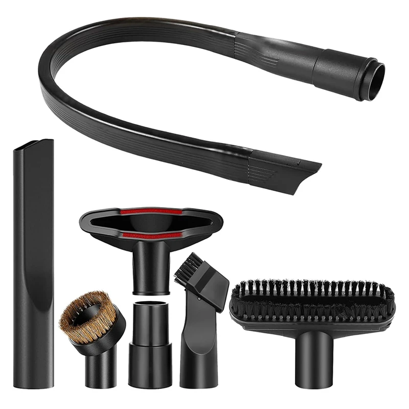 Vacuum Cleaner Nozzle Set 32-35Mm, Universal Vacuum Cleaner Attachment Brush With Crevice Nozzle Furniture Brush