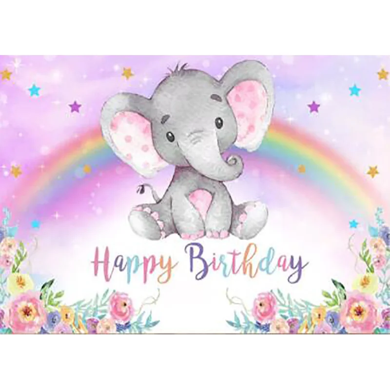 خلفيات التصوير الفوتوغرافي للحيوانات الكرتونية ، خلفية استوديو الصور ، استحمام الطفل ، حفلة عيد ميلاد المولود الأول ، مائة يوم ،