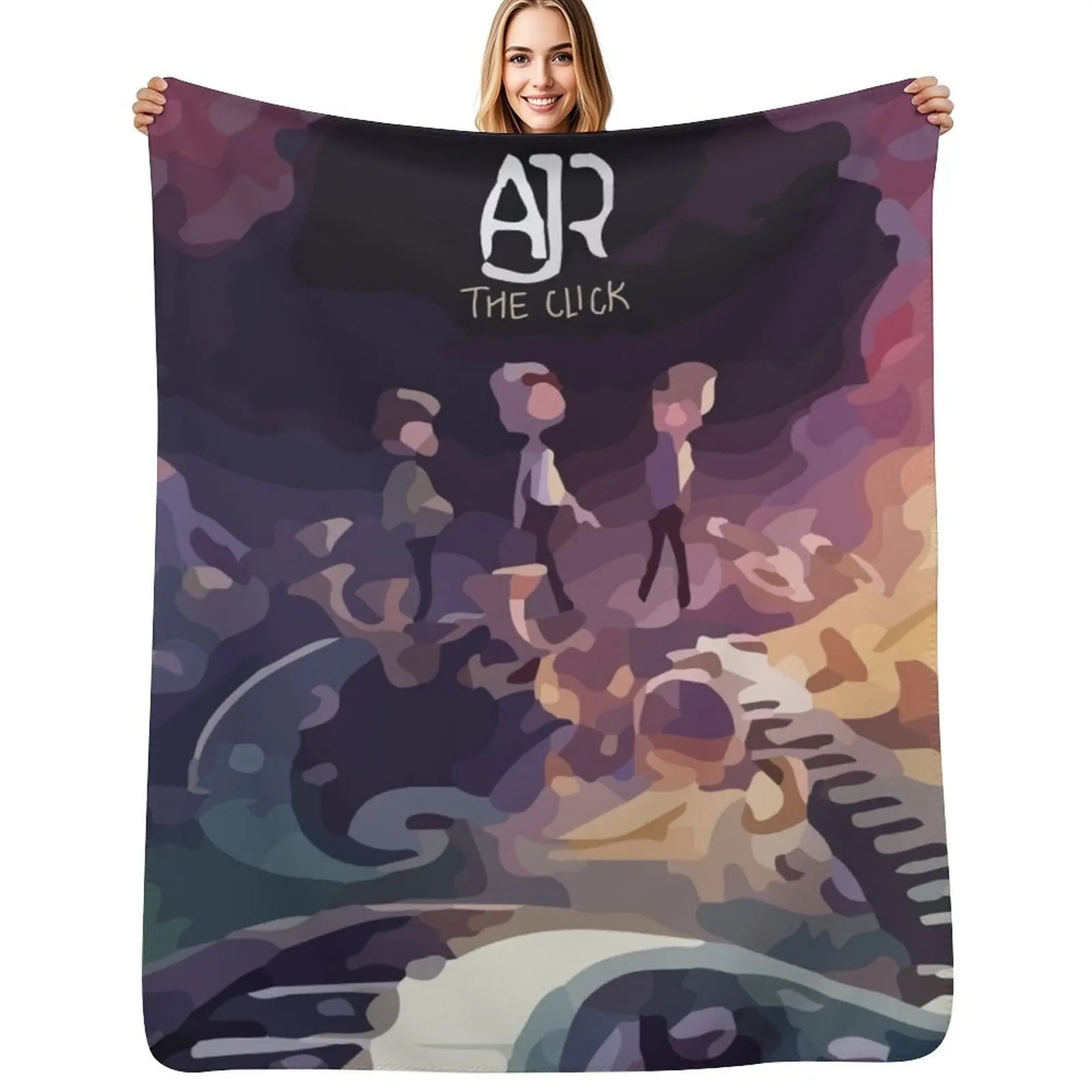 The Click Album Cover Throw Blanket Soft Beds Baby Polar Extra Large Throw Luxury Custom Blankets