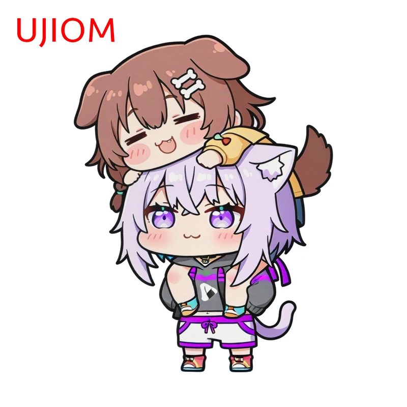 UJIOM Kawaii Hololive Kawaii Shigure Ui Wall Sticker Artistic Attractive Scratch Proof Edgy Decal Computer Case Decoration