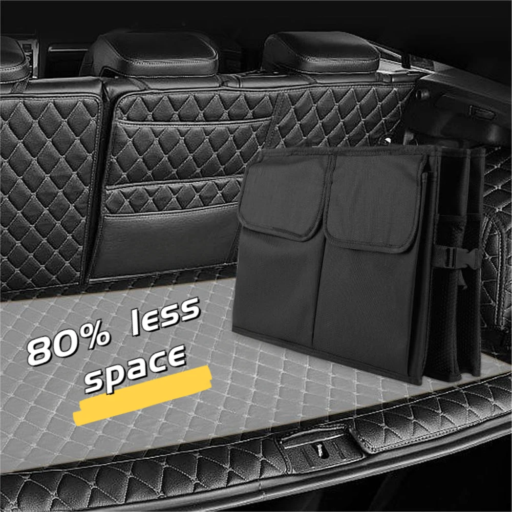 Car Trunk Storage Bag Folding Multifunction Container Tool Food Storage Bags Organizer Trunk Box for Universal Car