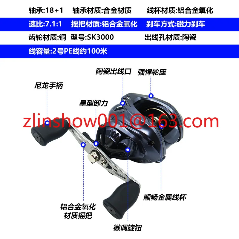 Water drop wheel unloading alarm  far throw anti-explosion line blackening micro-object warping mouth Luya metal