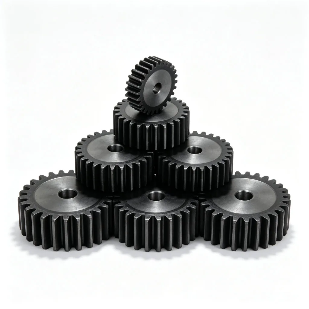 Module 1 Spur Gear 12-150T Blank Bore Flat Gear Carbon Steel Transmission Gear Machinable Bore 1pc