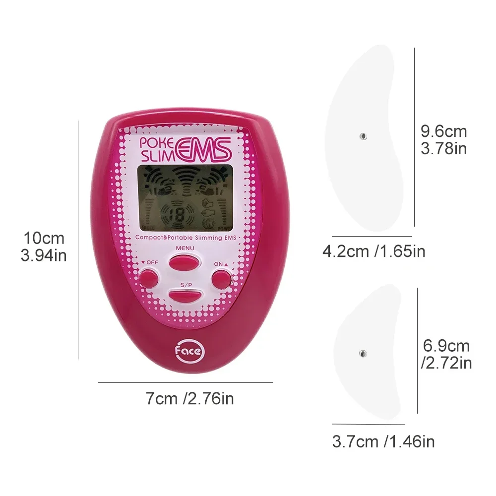 Dispositivo de masaje EMS para estiramiento facial, estimulador muscular para la piel, antiarrugas, belleza corporal, vibración