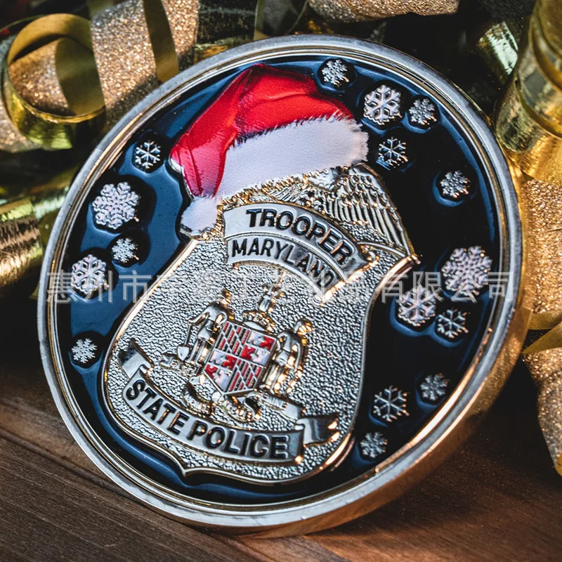 Customized. Metal Commemorative Coin Customized Comic Show Game Cartoon Animal Coin Zinc Alloy Paint Antique Gol