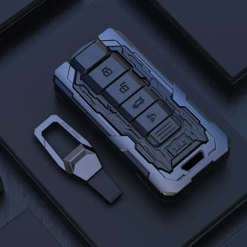 

Для Lexus NX260 ES200 ES300H RX300 LS500H из цинкового сплава, защитный чехол для автомобильного ключа, умный чехол для дистанционного ключа, автомобильные аксессуары