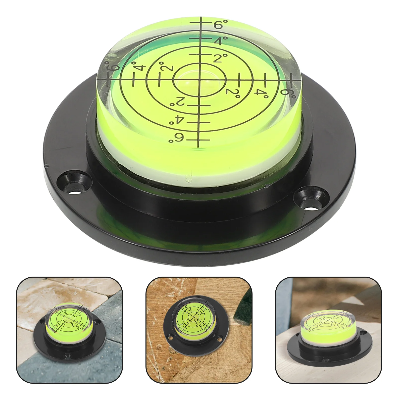 

Small Circular Bubble Level Mini Level Tool for Camera Tripod Turntable Accurate Horizontal Measuring Instrument