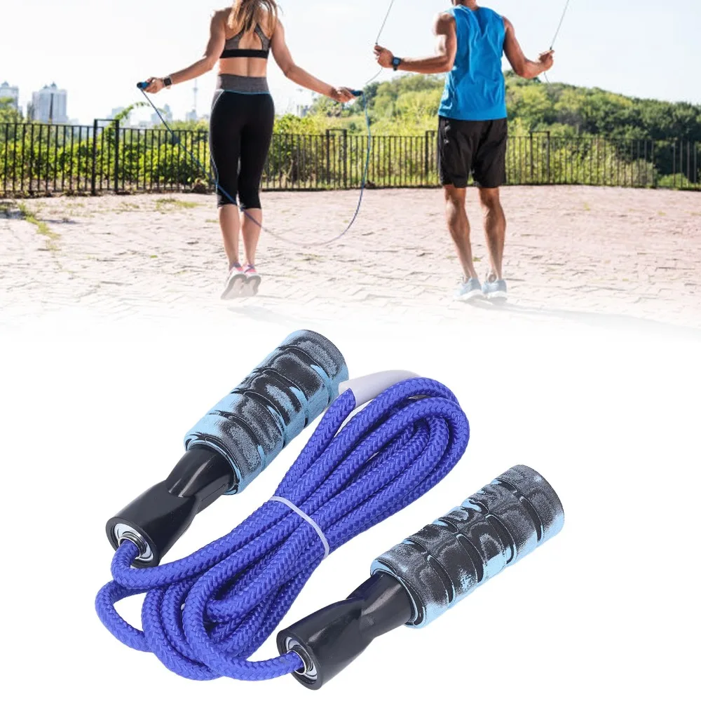 Portable Various colors Speed Jump Rope EVA Rope Length 2.8m Ball Bearing Rope Fitness Jump Rope Adult Exercise