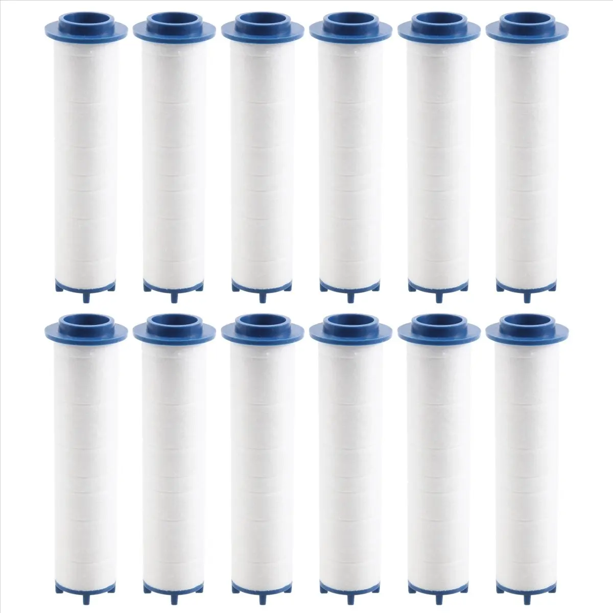 DT56 12Pcs Turbo Fan Shower Head Filters--Used for Propeller Driven Handheld Shower Head High Pressure - Shower Head