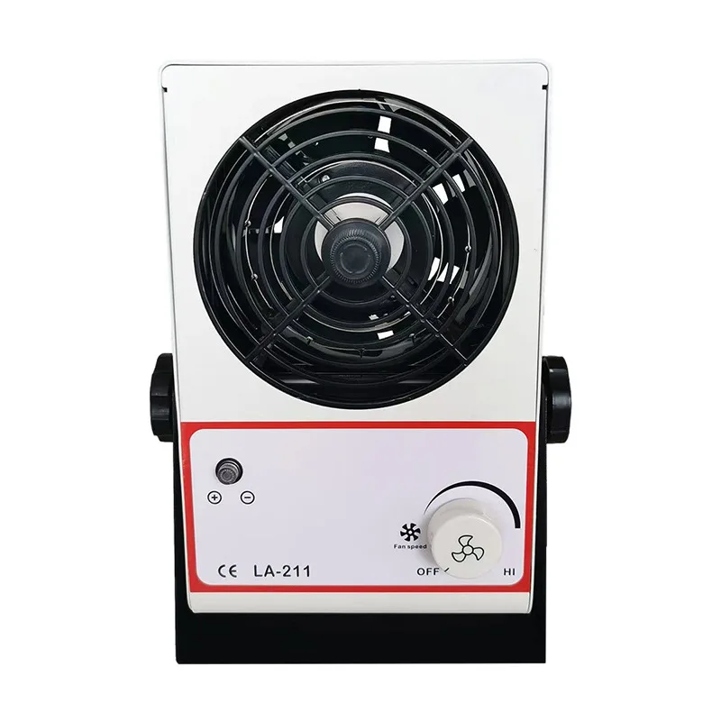 Desktop ion fan, static eliminator